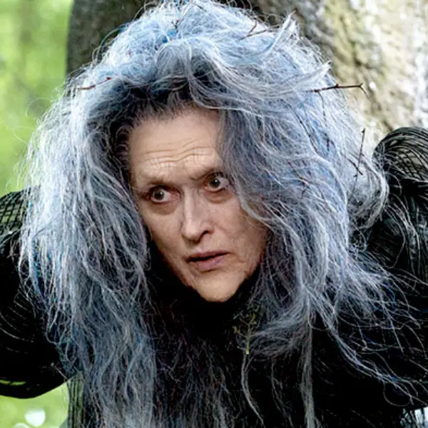 The Witch from into the Woods - Disney Movies with Witches