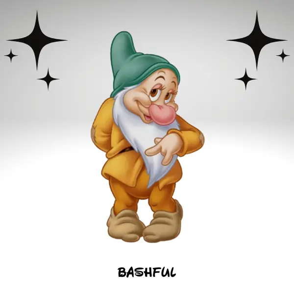 Snow White Dwarfs Names: Bashful