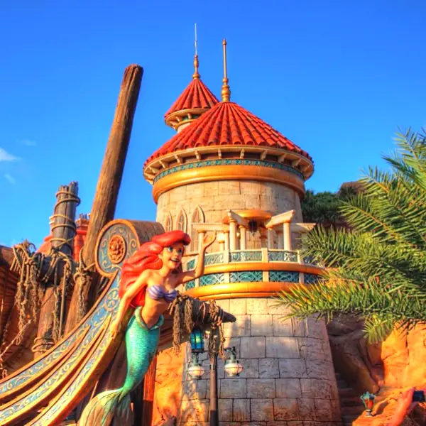 Castles at Disney World - Prince Eric's Castle
