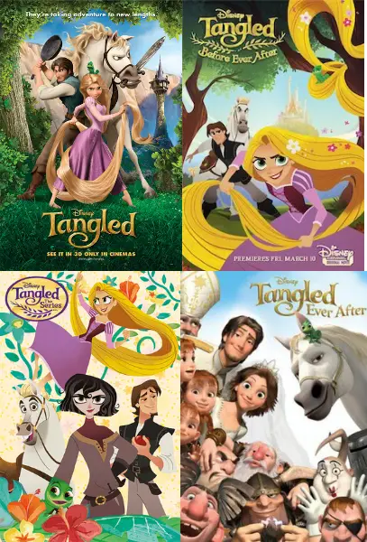 Tangled Movie and TV Shows