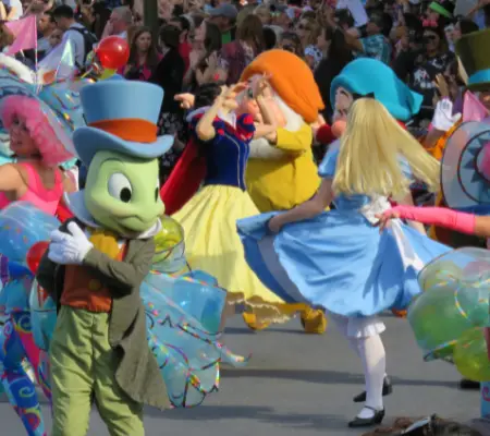 the Festival of Fantasy Parade