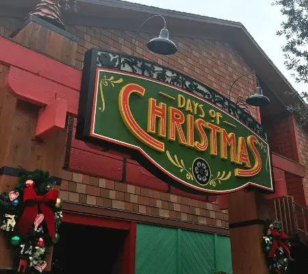 Days of Christmas at Disney Springs