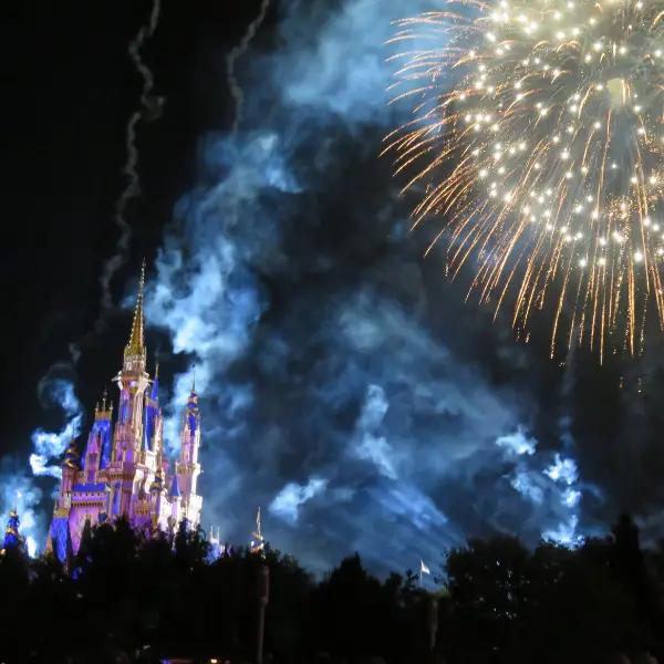 Enchantment fireworks at Magic Kingdom