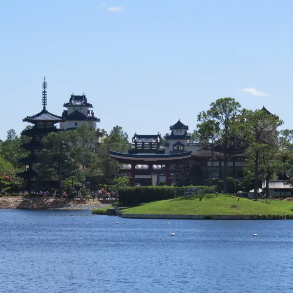 The Japan Pavilion in Epcot World Showcase