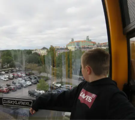 Riding the Disney Skyliner