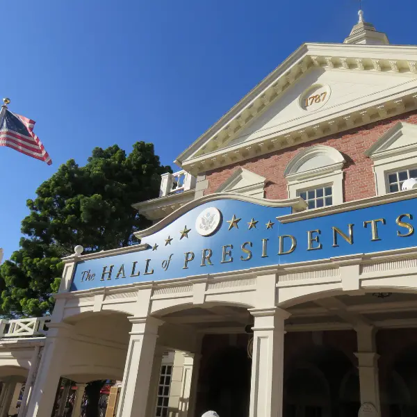 The Hall of Presidents is one of Disney World's classic and best shows