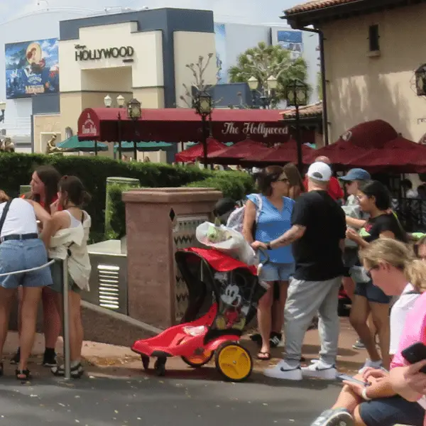 A Disney World Rental Stroller