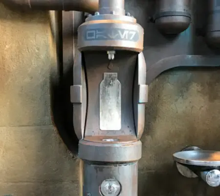 A Star Wars Galaxy's Edge water refill stations.