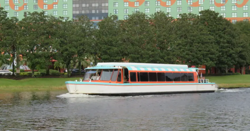 Hollywood Studios and EPCOT Friendship Boats