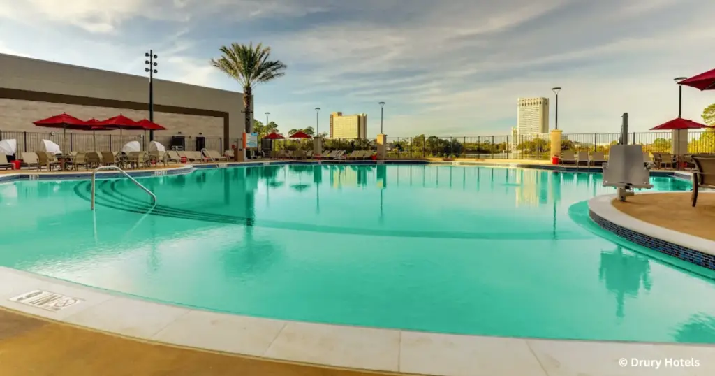 Drury Plaza Hotel Pool near Disney Springs