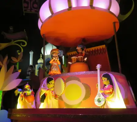  India makes up a part of the Europe area of It's a Small World Countries
