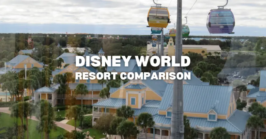 Disney World Resort Comparison